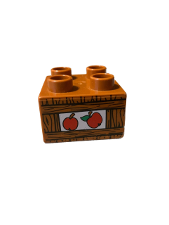 Lego Duplo kostka s jablky